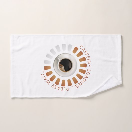 Caffeine loading バスタオルセット (ハンドタオル)