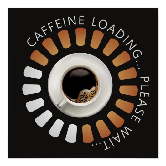 Caffeine loading ポスター (正面)