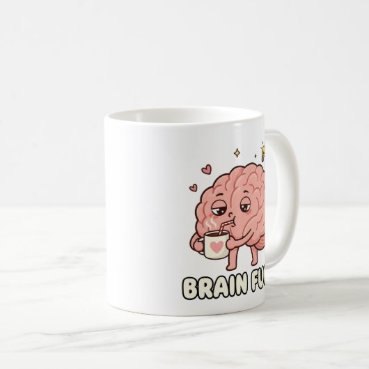 Caffeine Lover brain コーヒーマグカップ (正面右)