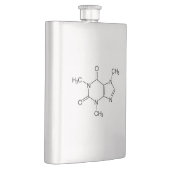 Caffeine Molecule Chemistry Coffee Atoms フラスク (右)