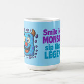 Caffeine Monster コーヒーマグカップ (中央)