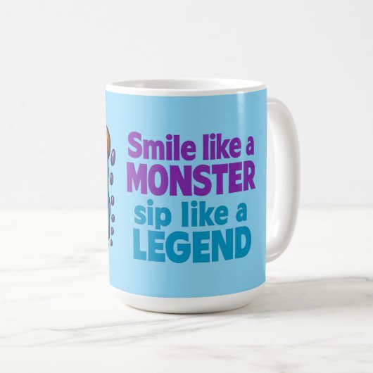 Caffeine Monster コーヒーマグカップ (正面右)