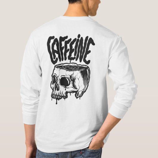 Caffeine Tシャツ (裏面)