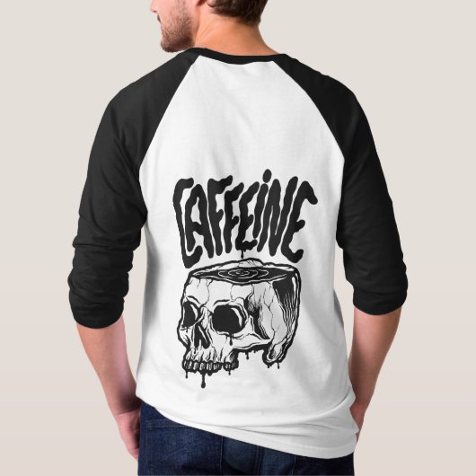 Caffeine Tシャツ (裏面)