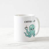 Caffin Loop Kawaii Coffee Mug – Octopus Cute  コーヒーマグカップ (正面右)