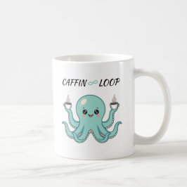 Caffin Loop Kawaii Coffee Mug – Octopus Cute  コーヒーマグカップ