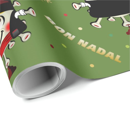 Caganer de los Nacimientos catalanes by Simonsitos ラッピングペーパー (ロールコーナー)