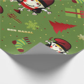 Caganer de los Nacimientos catalanes by Simonsitos ラッピングペーパー (角)