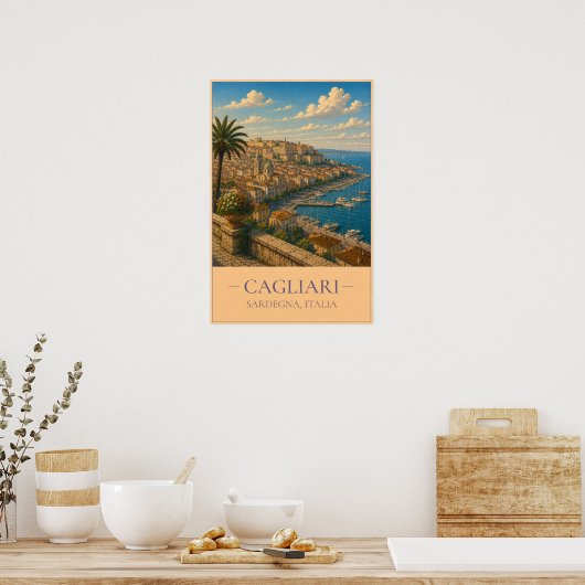 Cagliari ポスター (キッチン)