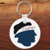 Cagliari italian キーホルダー (正面)