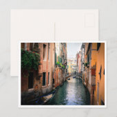 Cagliari Sardinia Italian Village Canal Houses ポストカード (正面/裏面)