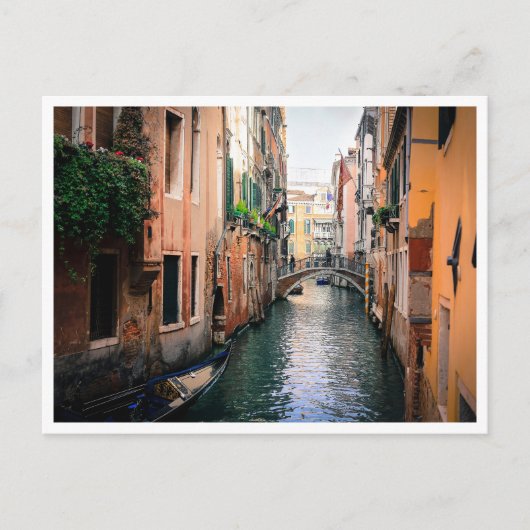 Cagliari Sardinia Italian Village Canal Houses ポストカード (正面)