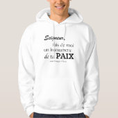 Cagoule - Prière de saint François d'Assise パーカ (正面)