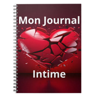 Cahier à spirale de Mon Journal Intime ノートブック