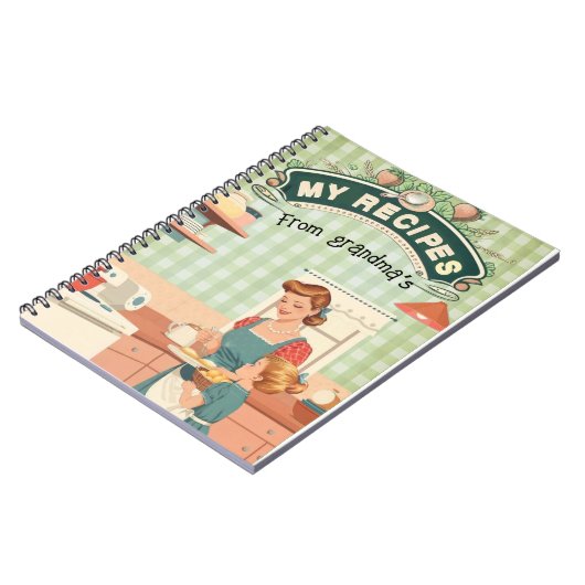 Cahier à spirales ノートブック (左側)