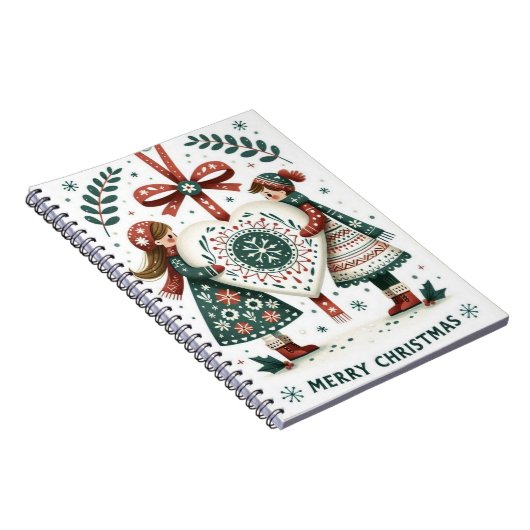 Cahier de notes Noël ノートブック (右側)