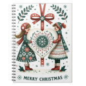 Cahier de notes Noël ノートブック (正面)