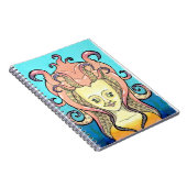 cahier femme poulpe ノートブック (右側)