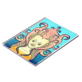 cahier femme poulpe ノートブック (左側)