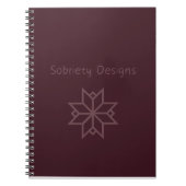 Cahier Minimaliste – L'Essentiel avec Élégance ノートブック (正面)