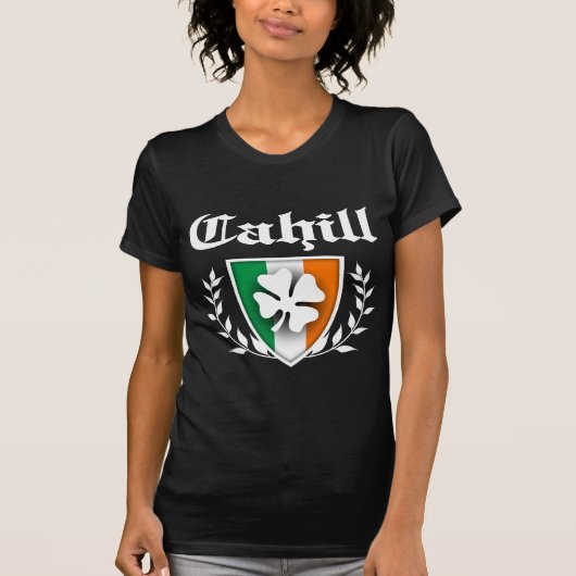 Cahillのシャムロックの頂上 Tシャツ (正面)
