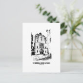 Cahors  Cathedrale SaintEtienne  Affiche Art Sacre ポストカード (スタンド正面)