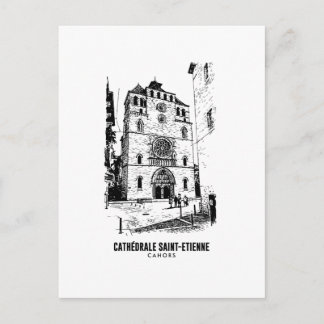 Cahors Cathedrale SaintEtienne Affiche Art Sacre ポストカード