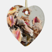 Caicosのビーチ|のトルコ人および写真の貝殻 セラミックオーナメント (右)