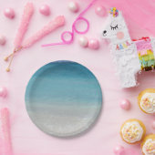 Caicosの美しいビーチ|のトルコ人および写真 ペーパープレート (パーティー)