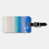 Caicosの風下のビーチ|のトルコ人および写真 ラゲッジタグ (正面横)