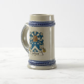 Caillaudの家紋 ビールジョッキ (正面左)