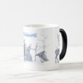 Cailleachの冬のスコットランドの女神 モーフィングマグカップ (正面右)