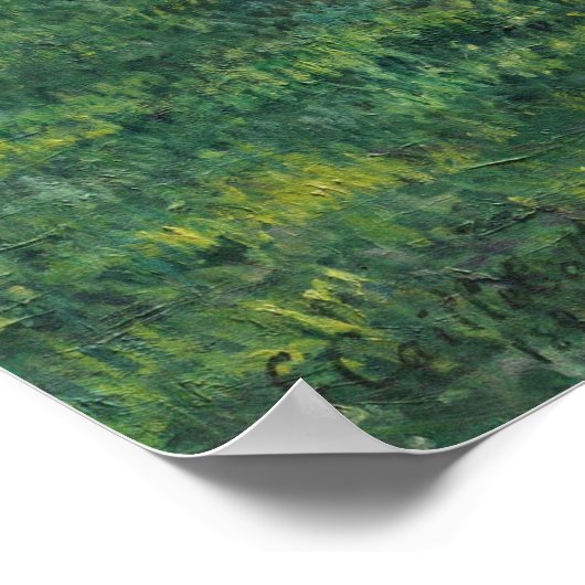 Caillebotte – パス1881 ポスター (角)