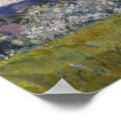 Caillebotte – ホテルの屋根Des Roches N... ポスター (角)