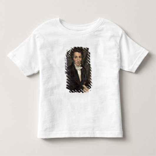 Caillieのポートレートルネ トドラーTシャツ (正面)
