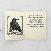 Caim Demonic Bird Fencing Flair カード (内部)