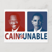 Cain Vs Unable ポストカード (正面)