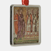 Caiphusの前のイエス・キリスト メタルオーナメント (右)