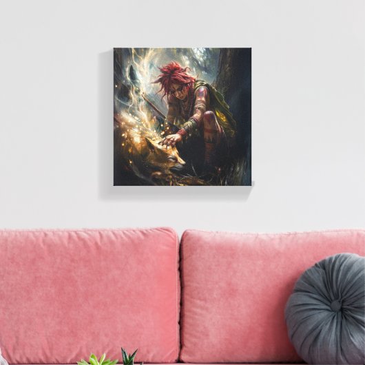 Caipora キャンバスプリント (インサイチュ (リビング))