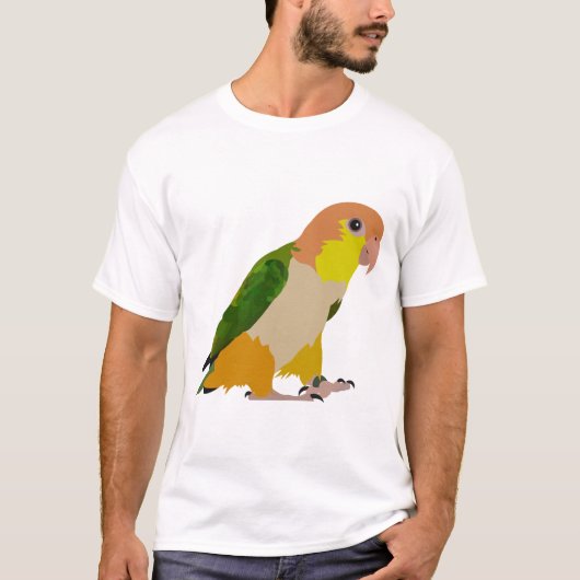 Caique parrot tシャツ (正面)