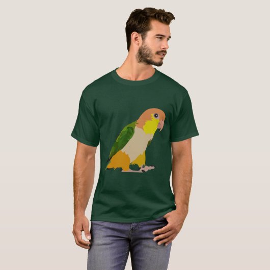 Caique parrot tシャツ (正面フル)