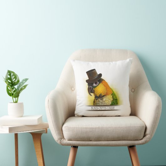 Caique Realistic Painting氏及び夫人 クッション (椅子)