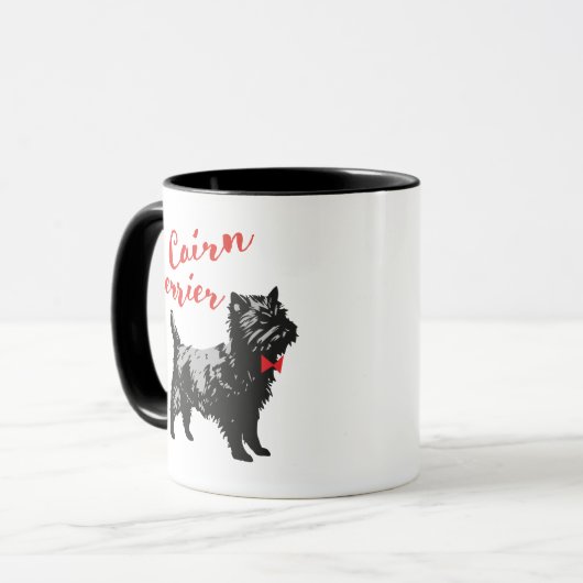 Cairn terrier マグカップ (正面左)