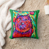 Cairn Terrier - Apple Fair by Julien Alee クッション (ブランケット)