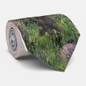 Cairn Terrier (br21) - By the Seine (Monet) ネクタイ (ロール)