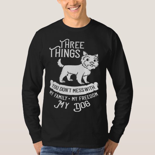 Cairn Terrier Dog  Puppies Owner   1 Tシャツ (正面)