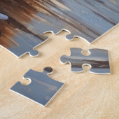 Cairn Terrier Dogs Christmas Snow Holiday  ジグソーパズル (側面)