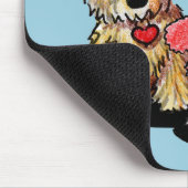 Cairn Terrier Duoマウスパッド マウスパッド (コーナー)