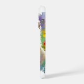 Cairn Terrier in Soft Watercolor 210924AREF104 - W iPhoneケース (左側面)