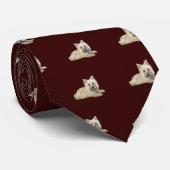 Cairn Terrier (Wheaten) – 横 ネクタイ (ロール)